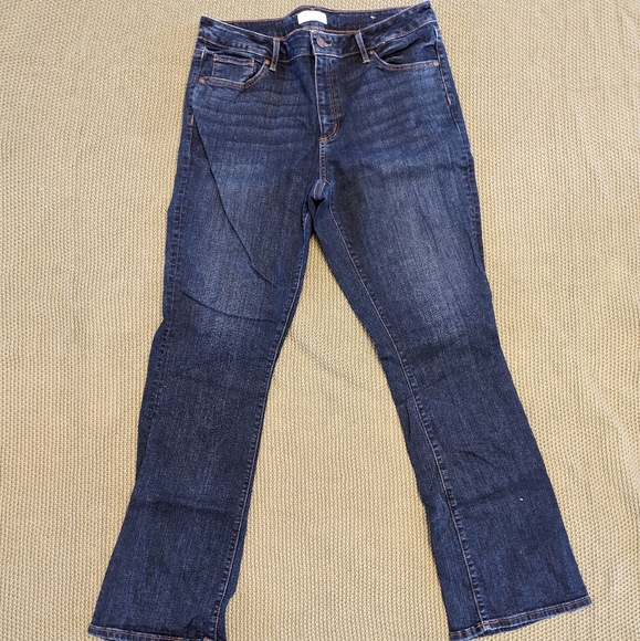 Loft Curvy Boot Cut Jeans 32/14 - Picture 1 of 3